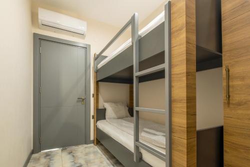 Postel nebo postele na pokoji v ubytování Smart home 5 2+1