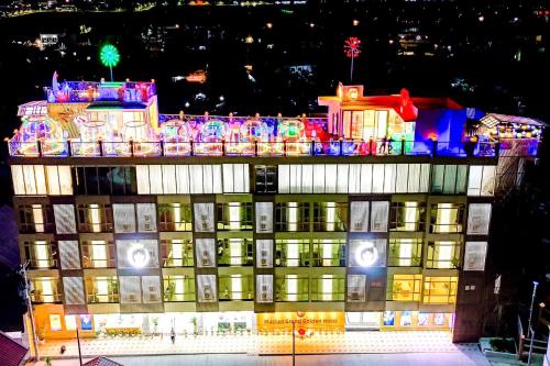 Das Gebäude in dem sich das Hotel befindet