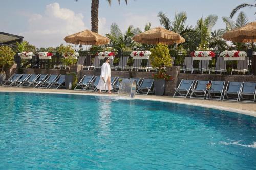 Bazén v ubytování Dream Island Spa & Health Resort nebo v jeho okolí