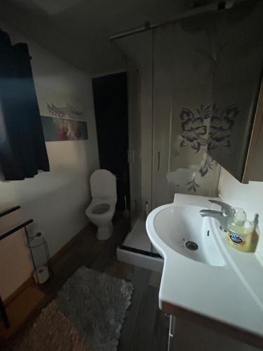 Kúpeľňa v ubytovaní Jagoda