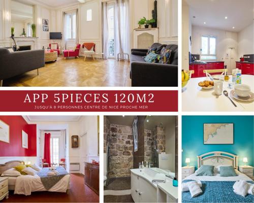 Appartement Nice Centre Proche Mer Carré d'Or