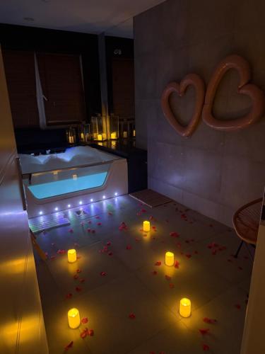 Apartament z prywatnym jacuzzi - bezpłatny parking - ogród