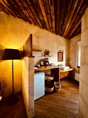 Η κουζίνα ή μικρή κουζίνα στο Les Maisons De Cappadoce