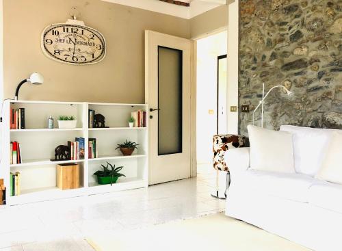 Koupelna v ubytování Caligaggio 18 - Charming apartment on the lakefront