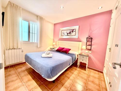 Postel nebo postele na pokoji v ubytování V Centenario free parking by Staycare