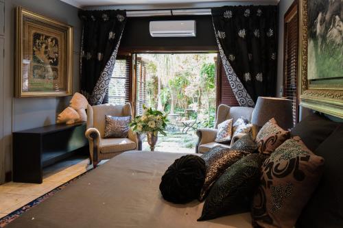 Χώρος καθιστικού στο The Art Guesthouse