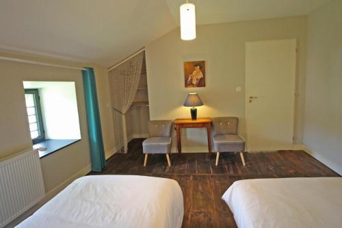 Cama o camas de una habitación en Le deserteur