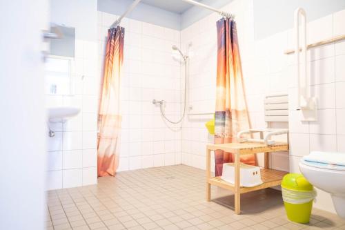 Koupelna v ubytování Haus Alte Bäckerei Sandbank