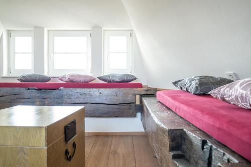 Χώρος καθιστικού στο Darßer Mühle