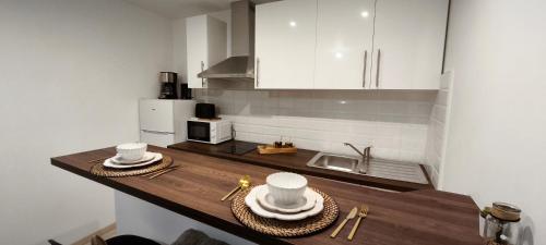 Studio paisible en centre ville