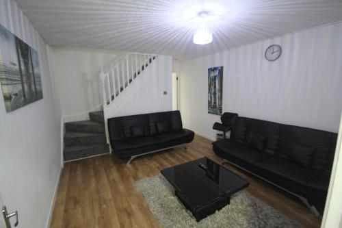Χώρος καθιστικού στο Wooburn Place