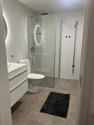 Ένα μπάνιο στο Elme Apartment 1