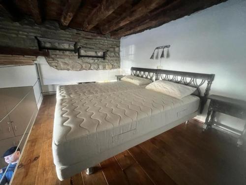 Postel nebo postele na pokoji v ubytování Casa con Encanto en Monachil