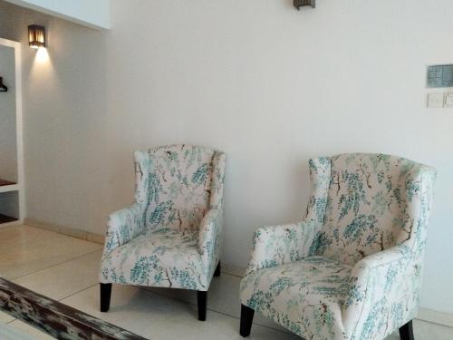 Χώρος καθιστικού στο Villa Dewasiri