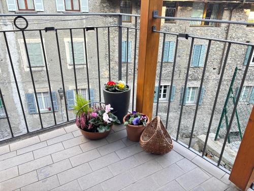 Balkón nebo terasa v ubytování casa di Gio