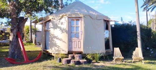 En have udenfor Yurtas Playa San Francisco