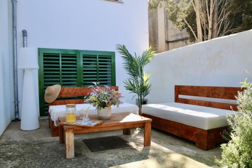 Χώρος καθιστικού στο MATER RANDA, piscina, vistas increíbles y barbacoa
