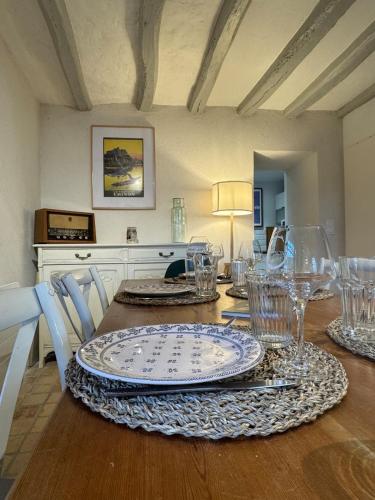 Χώρος καθιστικού στο Chinon centre maison 8 personnes avec jardin vue sur Chinon - Gîte Le bout du monde