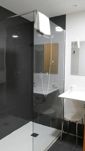 Ένα μπάνιο στο Hotel Escuela San Cristobal