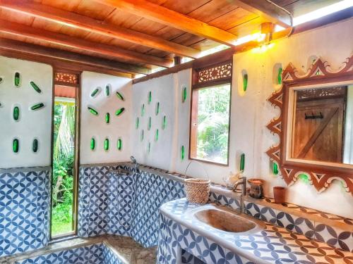Χώρος καθιστικού στο Manoa, boutique Villas and Spa