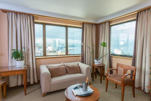 Hotel Gran Pacificoにあるシーティングエリア