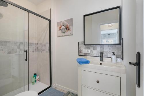 Ένα μπάνιο στο Apartamento San Telmo