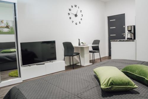 TV a/nebo společenská místnost v ubytování Palace Garden