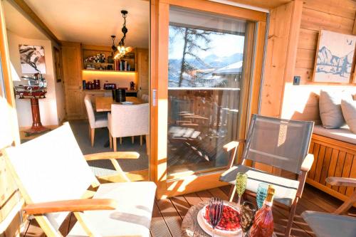 5 étoiles luxe appartement 4 chambres au centre de Verbier