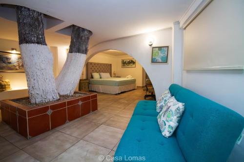 Posezení v ubytování Casa Lomas