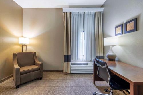 Ruang duduk di Grain Valley Inn