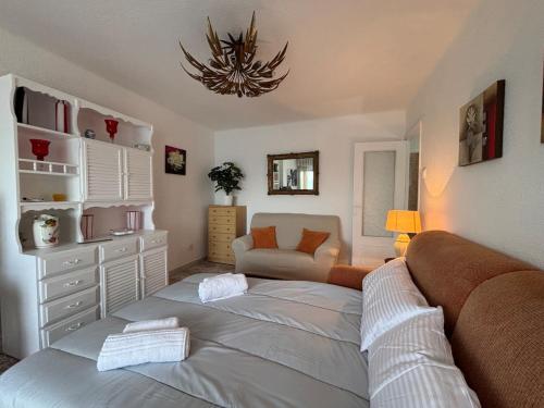 Katil atau katil-katil dalam bilik di Relax & Sea View & Beach Access