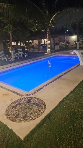Bazén v ubytování Turtle Beach Villas nebo v jeho okolí