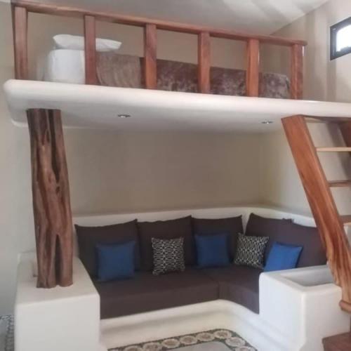 Posezení v ubytování Turtle Beach Villas