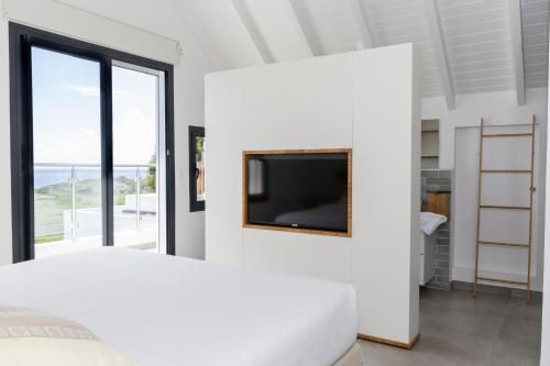 THE VIEW - Magnifique Villa face à la Merにあるベッド