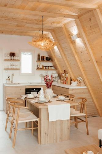Η κουζίνα ή μικρή κουζίνα στο Hygge house