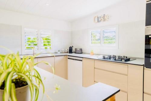 Cucina o angolo cottura di LODGE LE Filaos