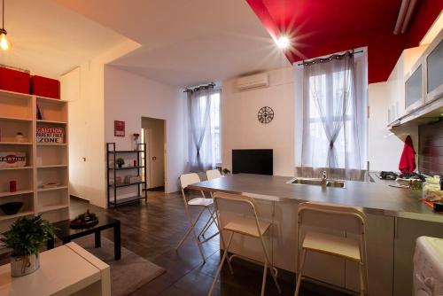 Modern Open Space -area Certosa Milano
