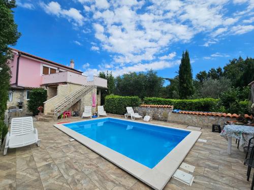 Family friendly house with a swimming pool Ljutici, Krk - 23686