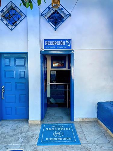 Exteriér nebo vchod ubytování Hotel Santorini Aldea Doradal