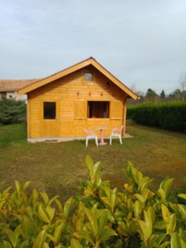 Das Gebäude in dem sich das Chalet befindet