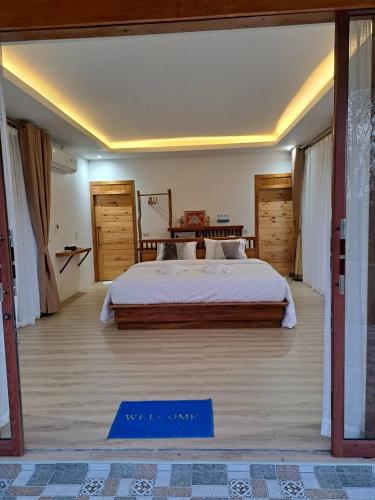 Ένα ή περισσότερα κρεβάτια σε δωμάτιο στο Bulan Villa Koh Yao Noi