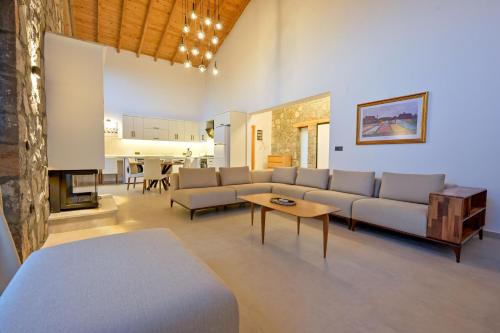 Χώρος καθιστικού στο Yaka Esinti Villa