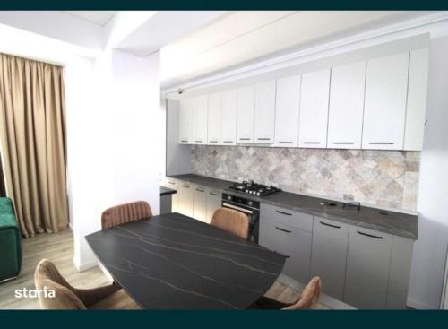 Kuchyň nebo kuchyňský kout v ubytování Smarald apartament!
