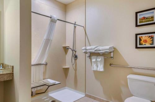 Koupelna v ubytování Comfort Suites Helena Airport