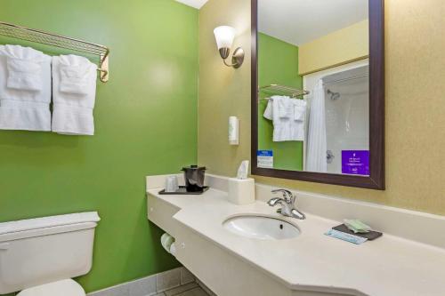 Koupelna v ubytování Sleep Inn & Suites Danville Hwy 58