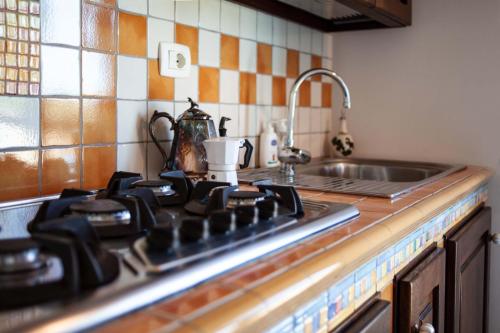 A kitchen or kitchenette at Audaces Resort
