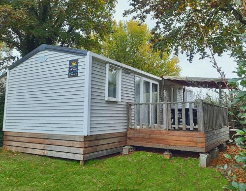 Taman di luar Camping Le Moulin des Effres