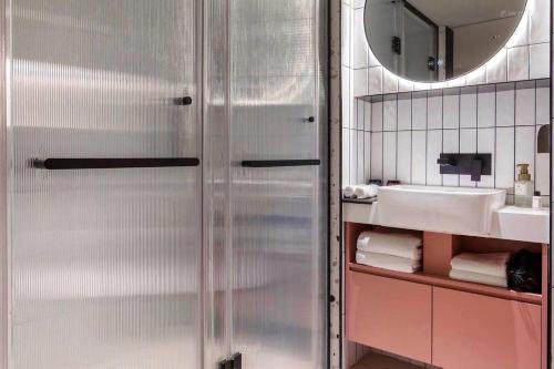Koupelna v ubytování Citadines Gu Bei Shanghai