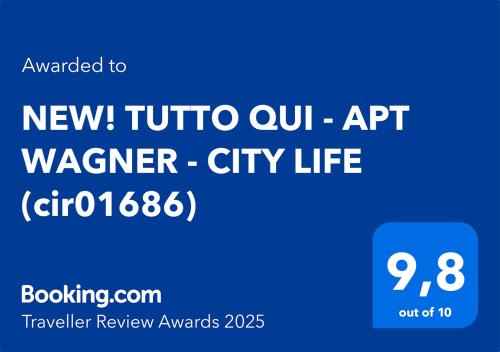 NEW! TUTTO QUI - APT WAGNER - CITY LIFE (cir01686) photo 20