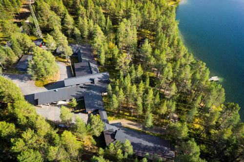 Naturlandskabet i nærheden af villaen